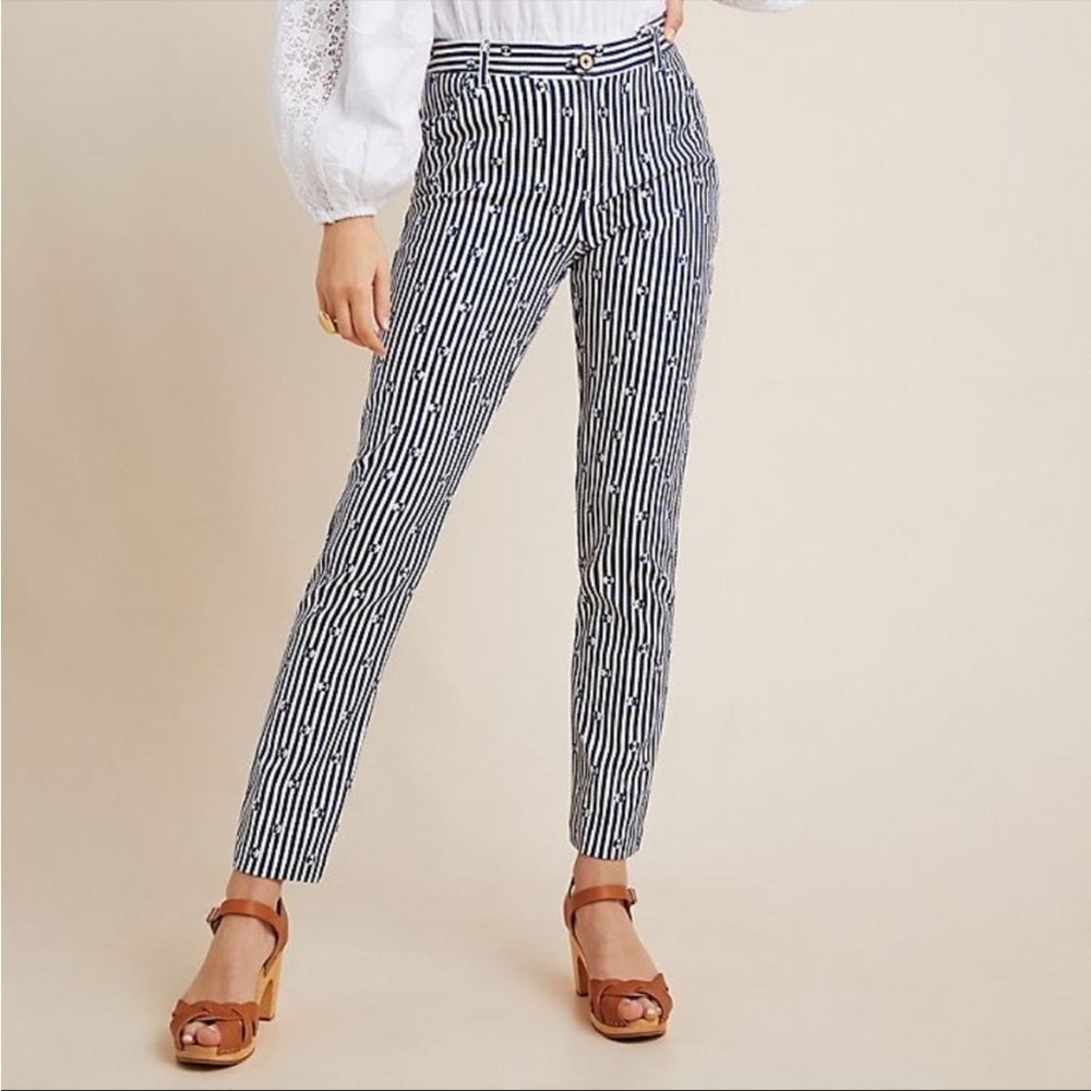 Anthropologie The Essential Slim Trousers